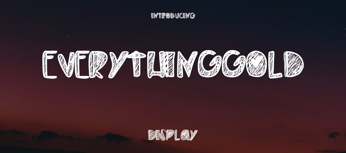 EverythingGold Font