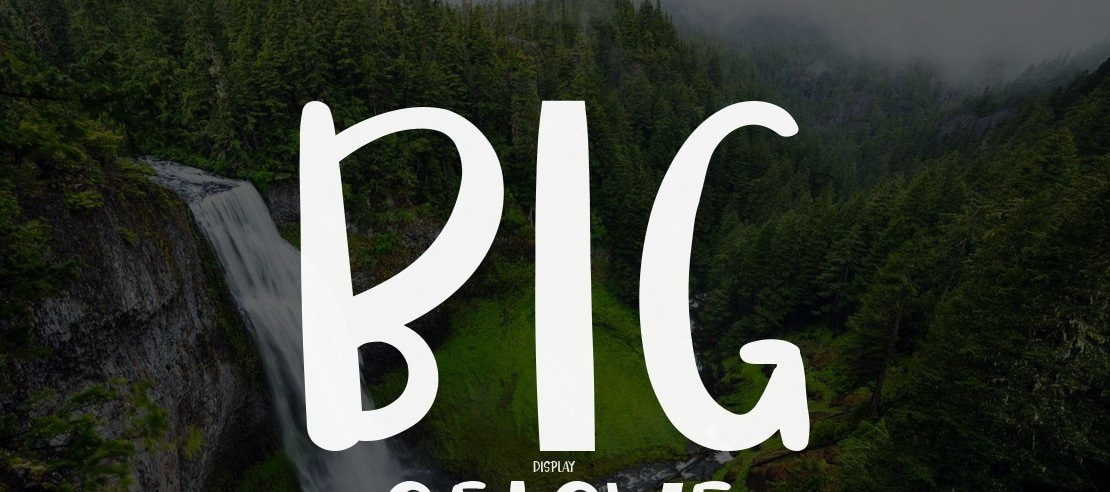 Big of Love Font