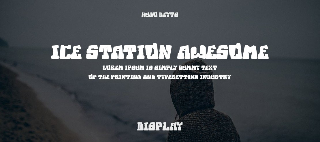 Ice Station Awesome Font