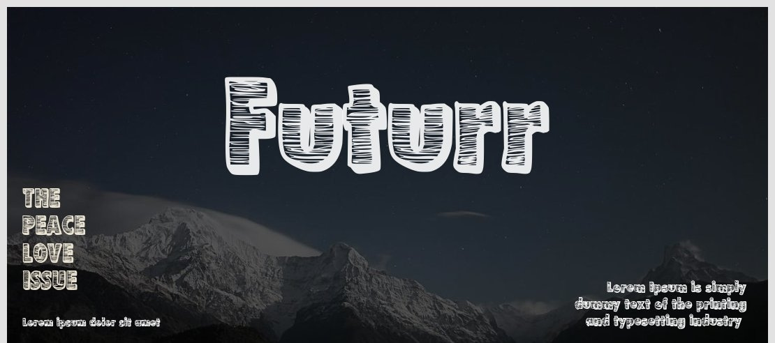 Futurr Font