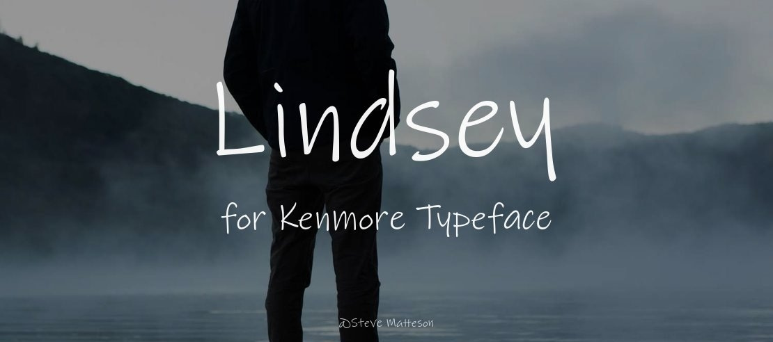 Lindsey for Kenmore Font