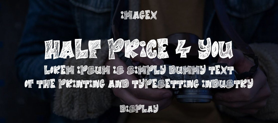 Half Price 4 You Font