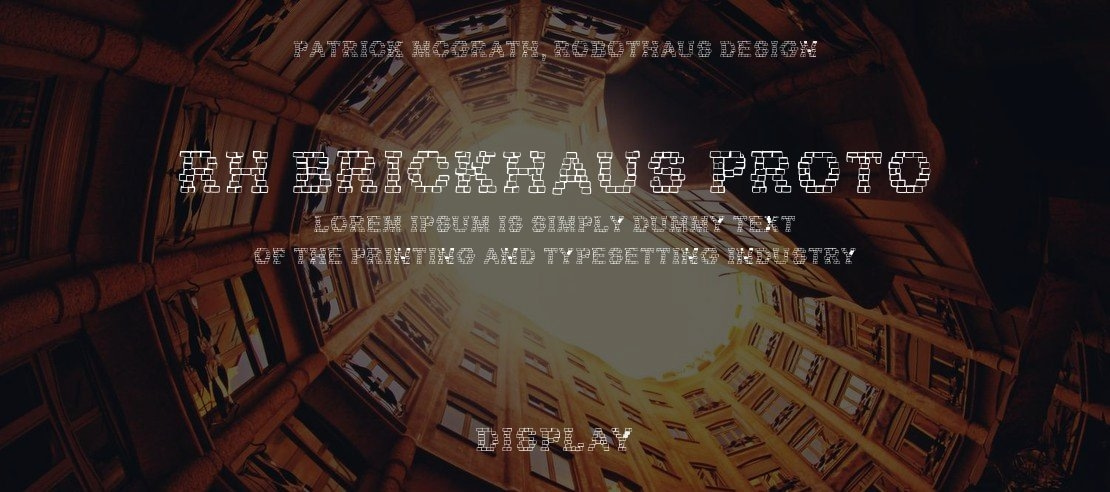 RH Brickhaus Proto Font Family