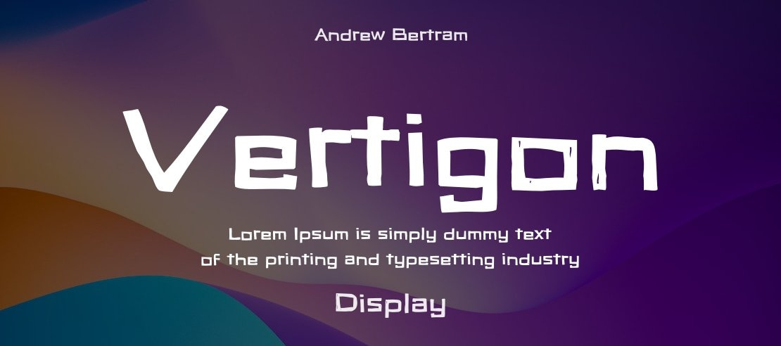 Vertigon Font