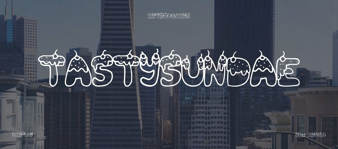 TastySundae Font