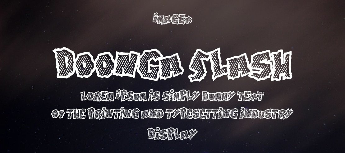 Doonga Slash Font