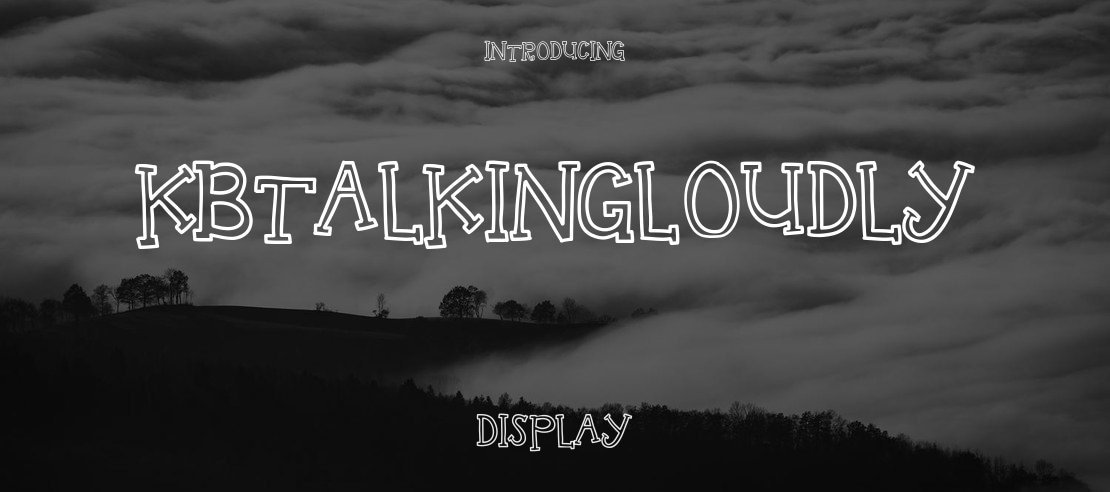 KBTalkingLoudly Font