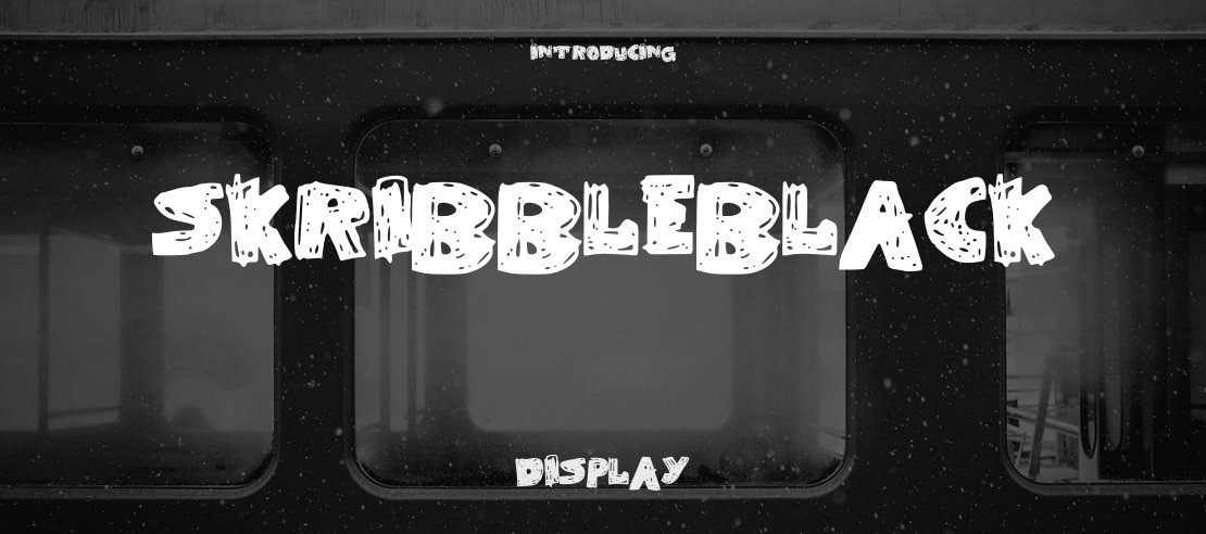 SkribbleBlack Font