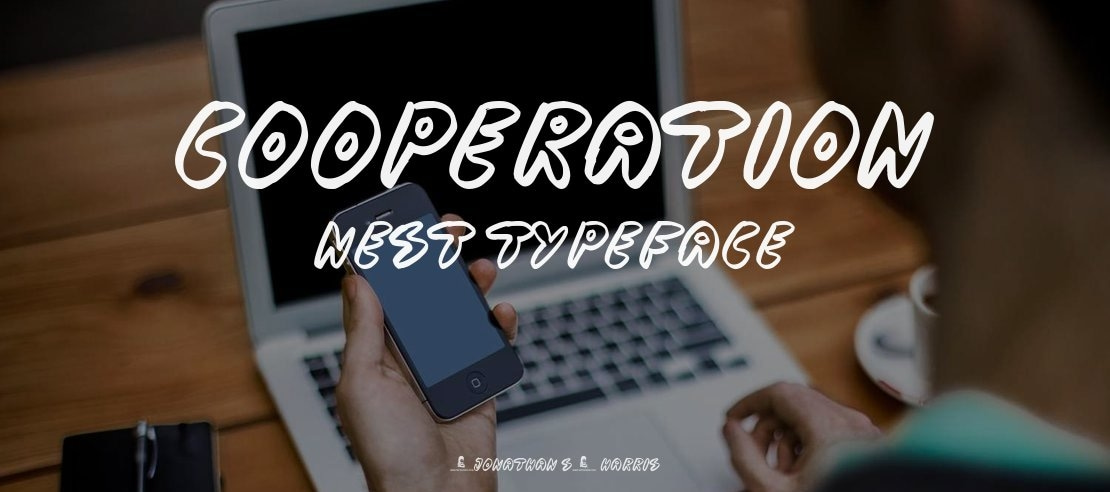 Cooperation Nest Font