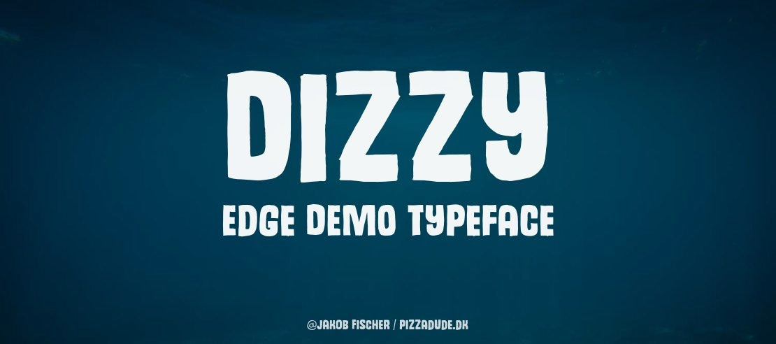 Dizzy Edge DEMO Font