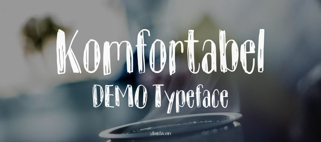 Komfortabel DEMO Font