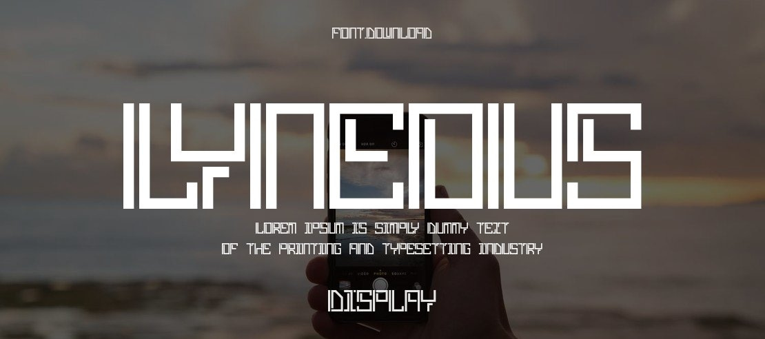 Lyneous Font