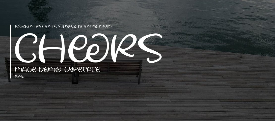 Cheers Mate Demo Font