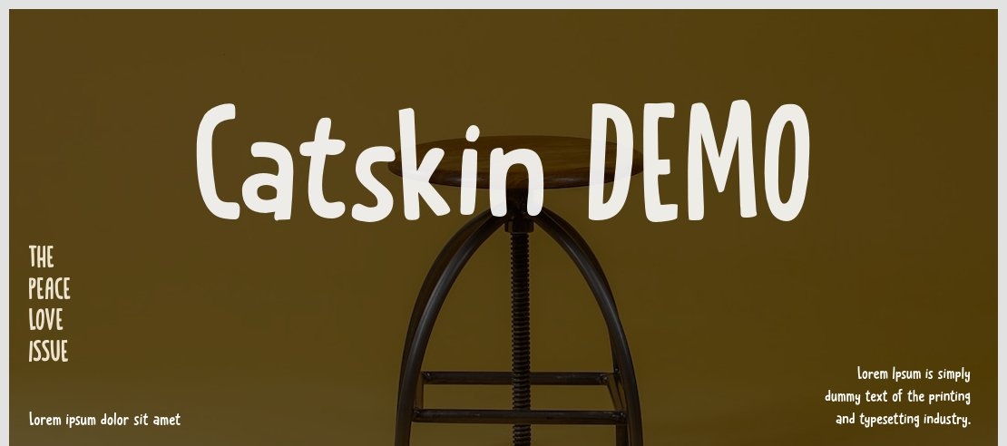 Catskin DEMO Font