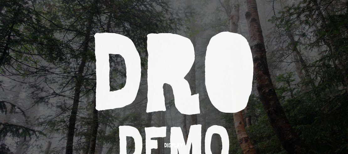 Dro DEMO Font