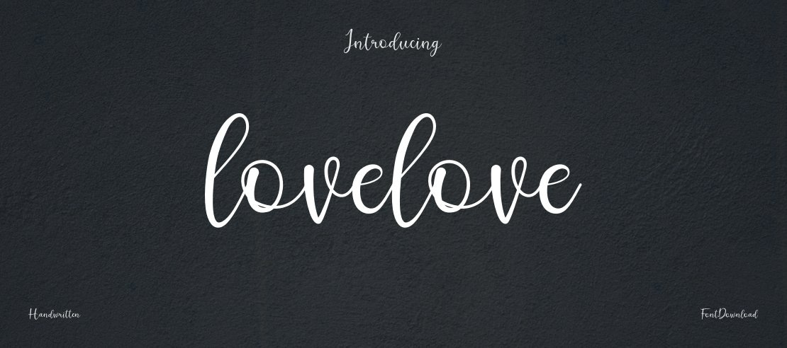 lovelove Font