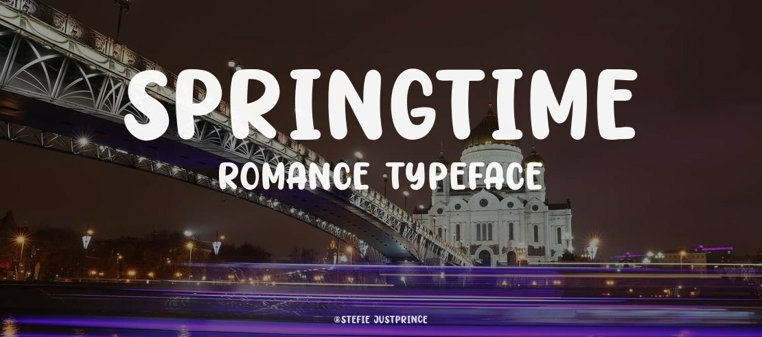 Springtime Romance Font