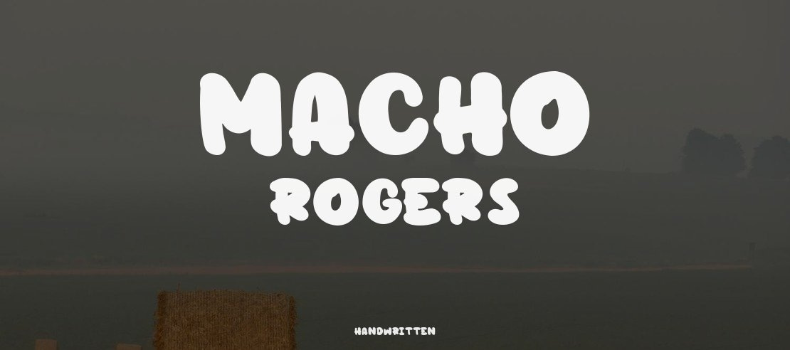 Macho Rogers Font