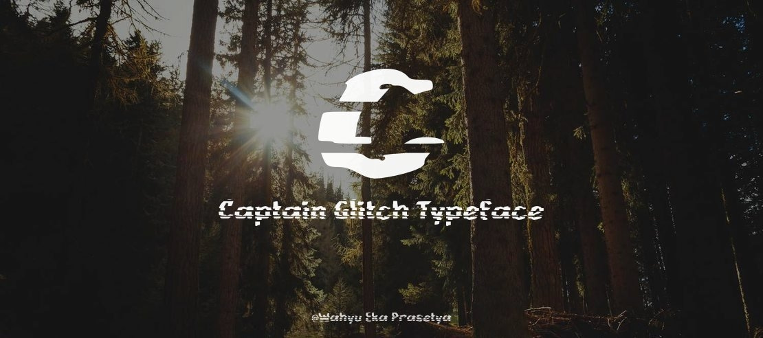 c Captain Glitch Font