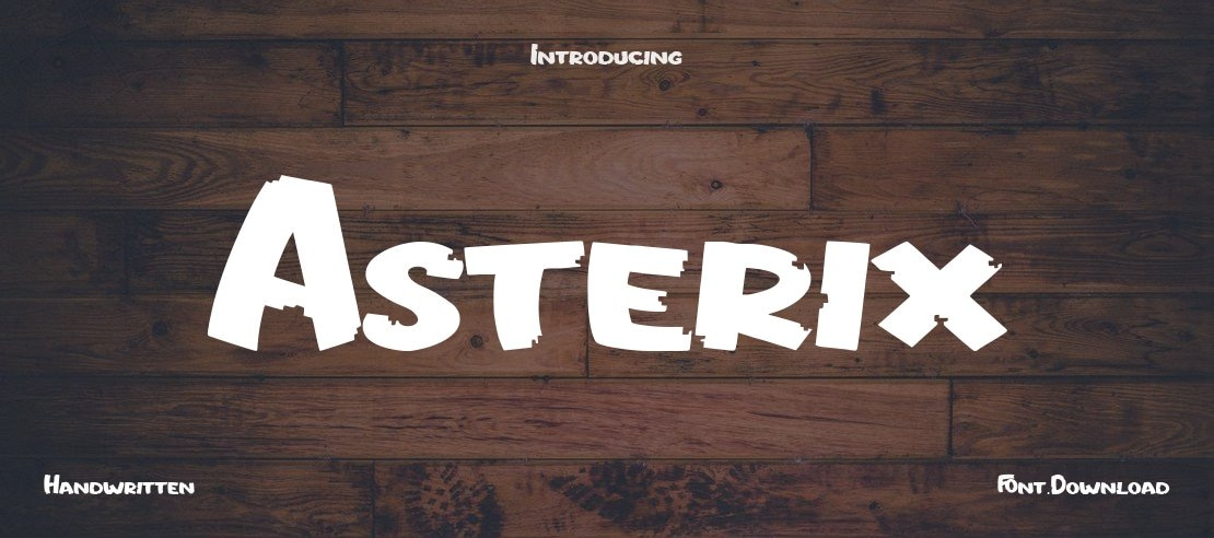 Asterix Font Family