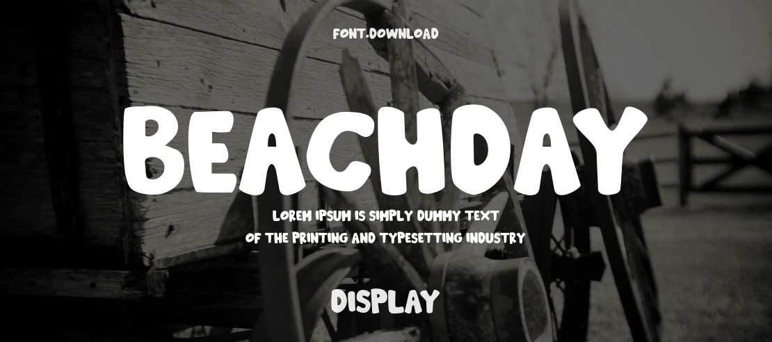 Beachday Font