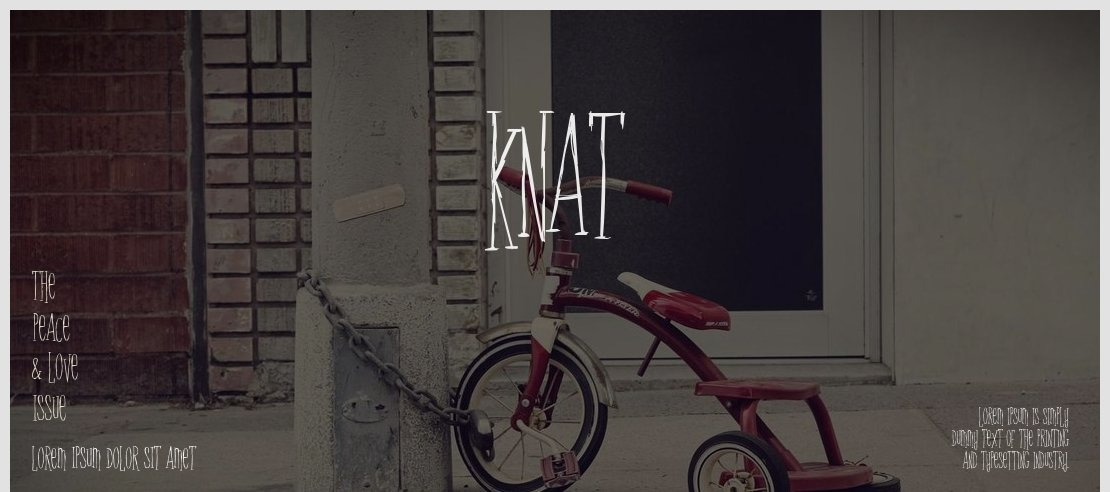 Knat Font