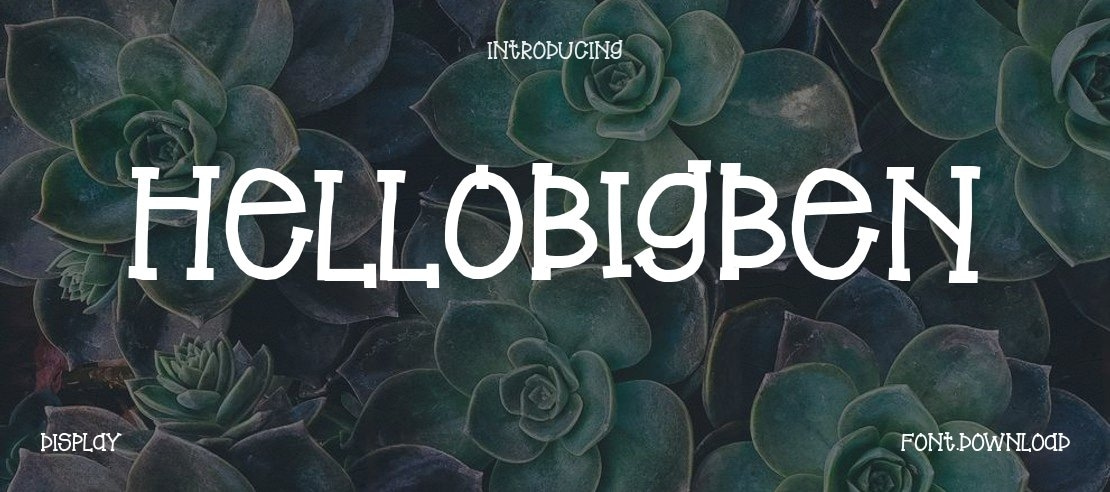 HelloBigBen Font