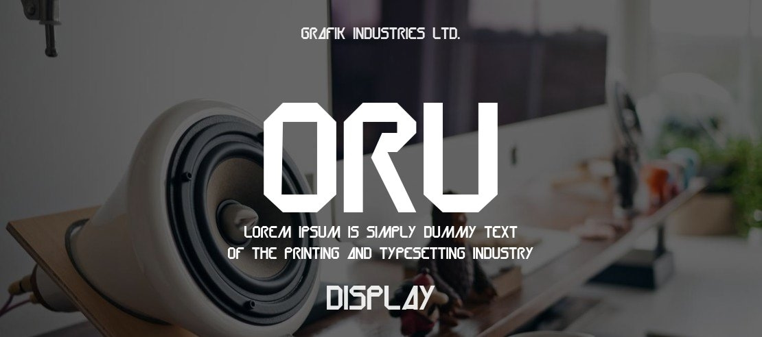 Oru Font