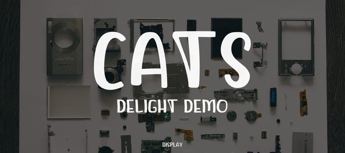 Cats Delight DEMO Font