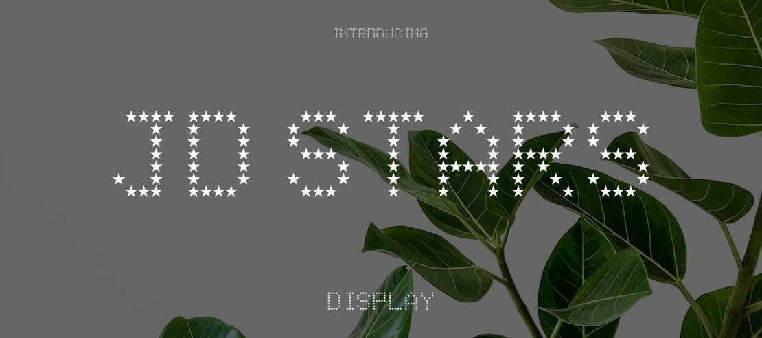 JD Stars Font