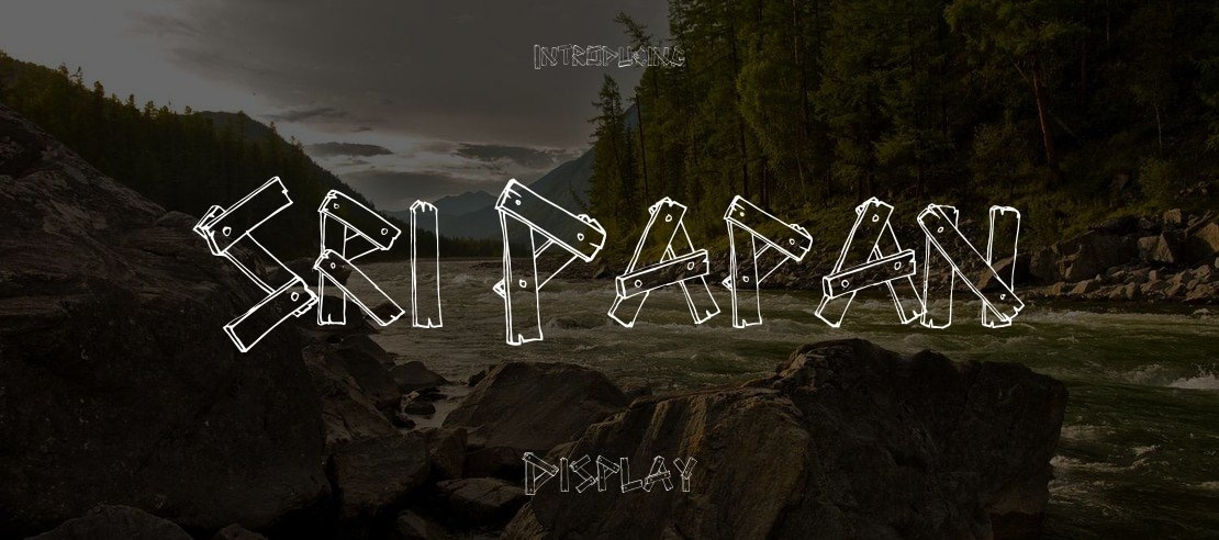 Sri Papan Font