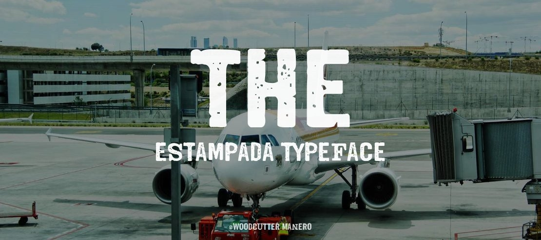 The Estampada Font