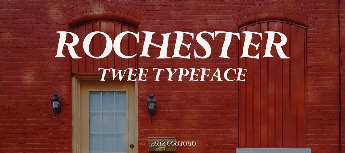 Rochester Twee Font