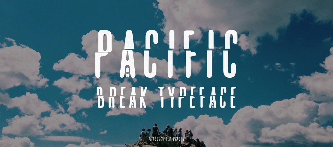 pacific break Font