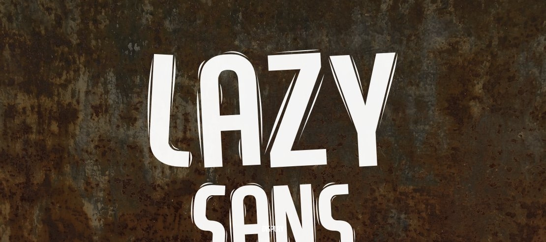 Lazy Sans Font