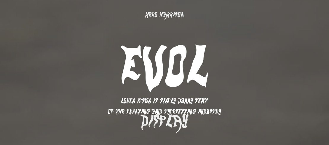 evol Font