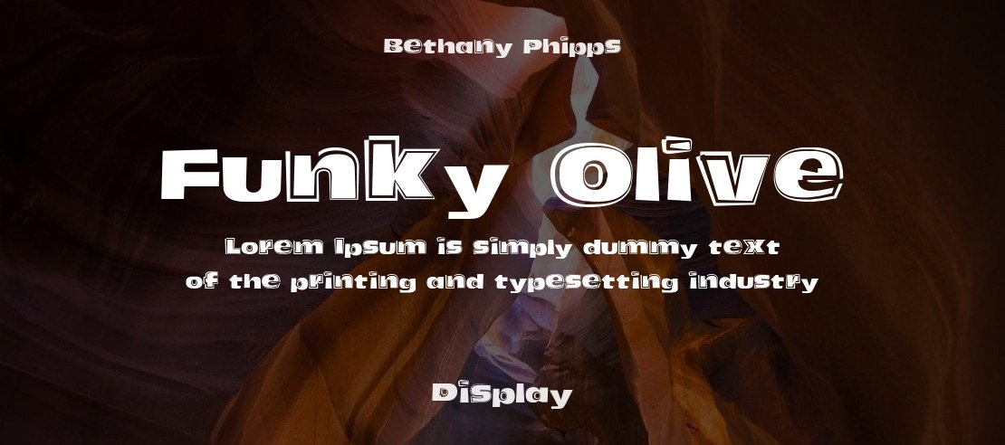 Funky Olive Font