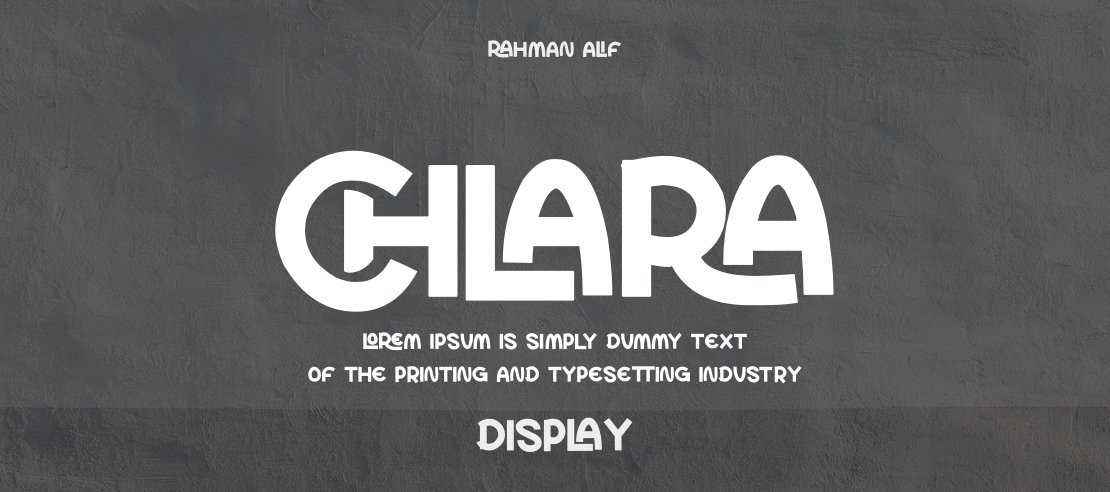 CHLARA Font Family
