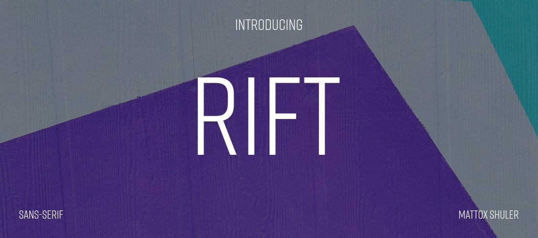 Rift Font Family