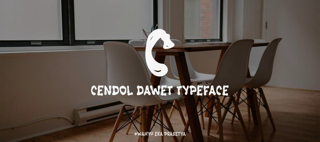 c Cendol Dawet Font