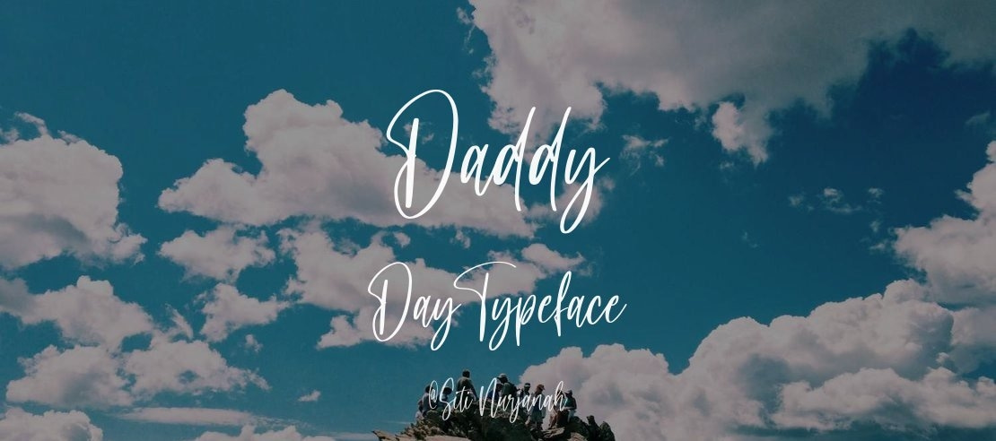 Daddy Day Font