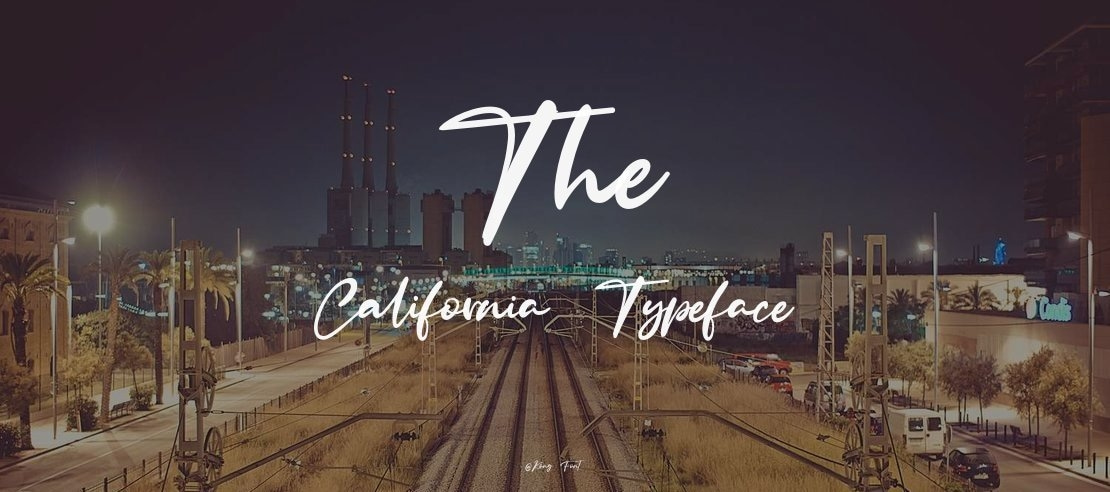 The California Font