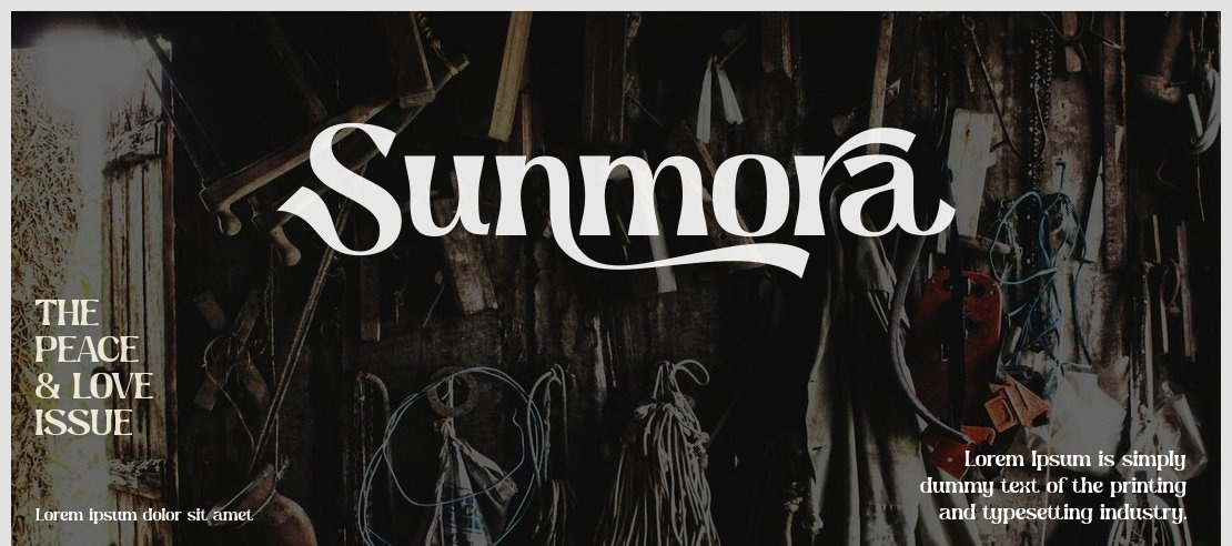 Sunmora Font