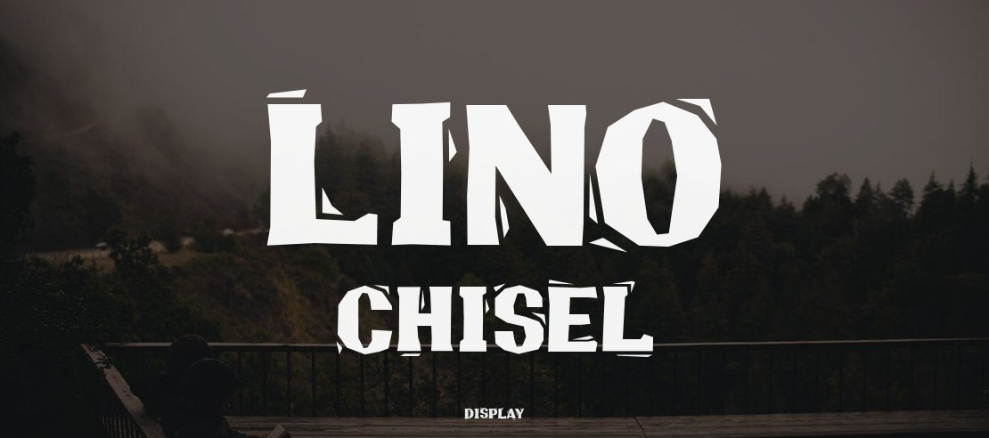 Lino Chisel Font