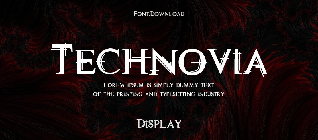 Technovia Font