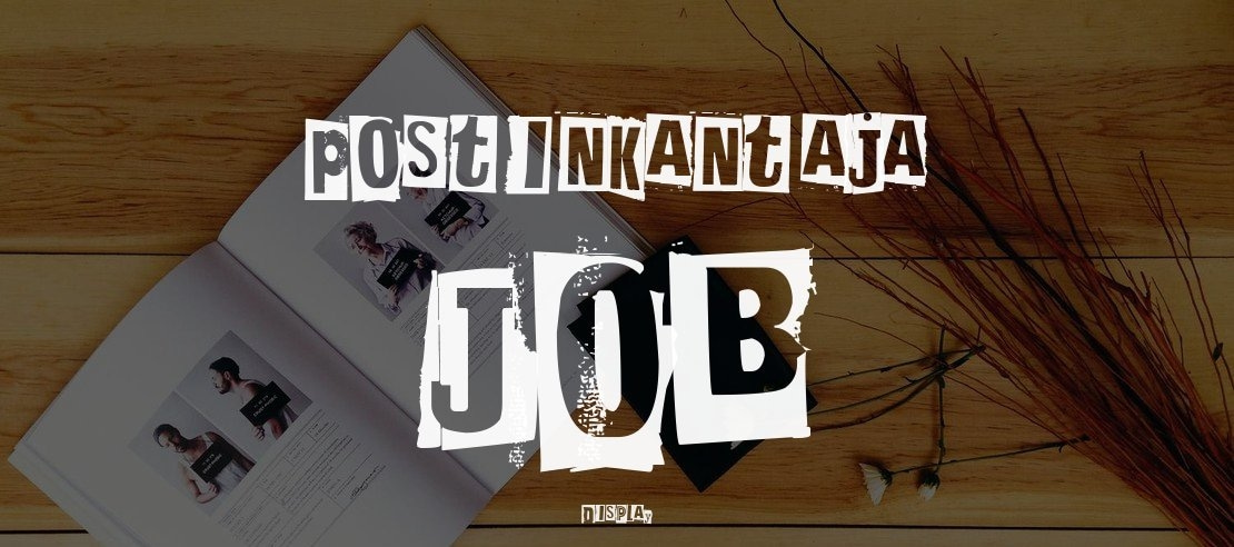 Postinkantaja Job Font