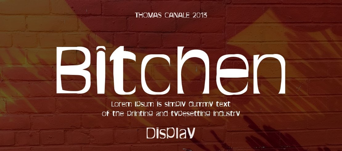 Bitchen Font Family