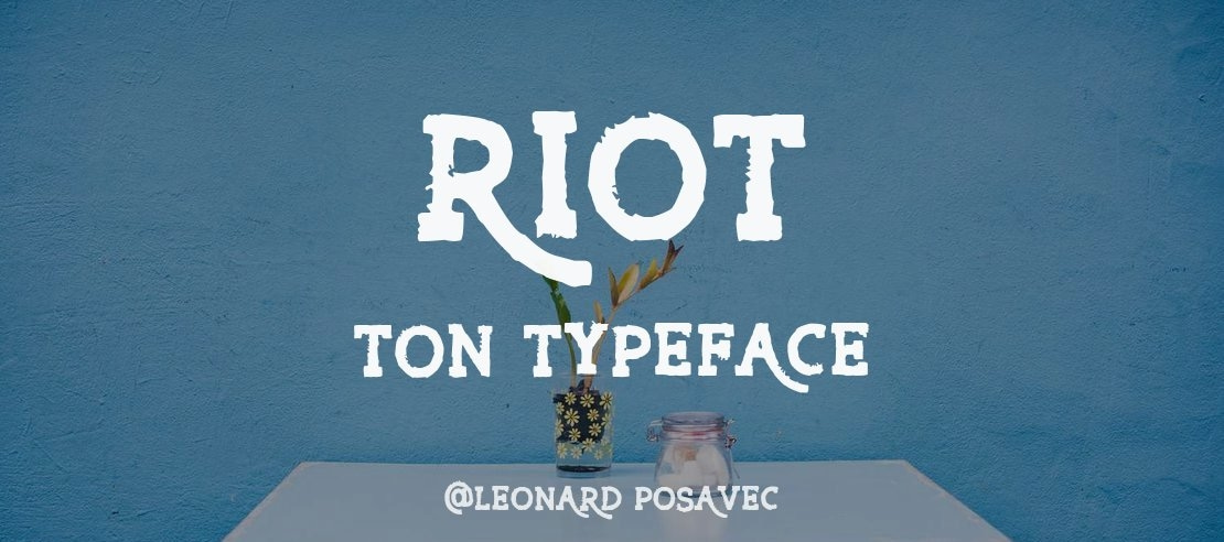 Riot Ton Font