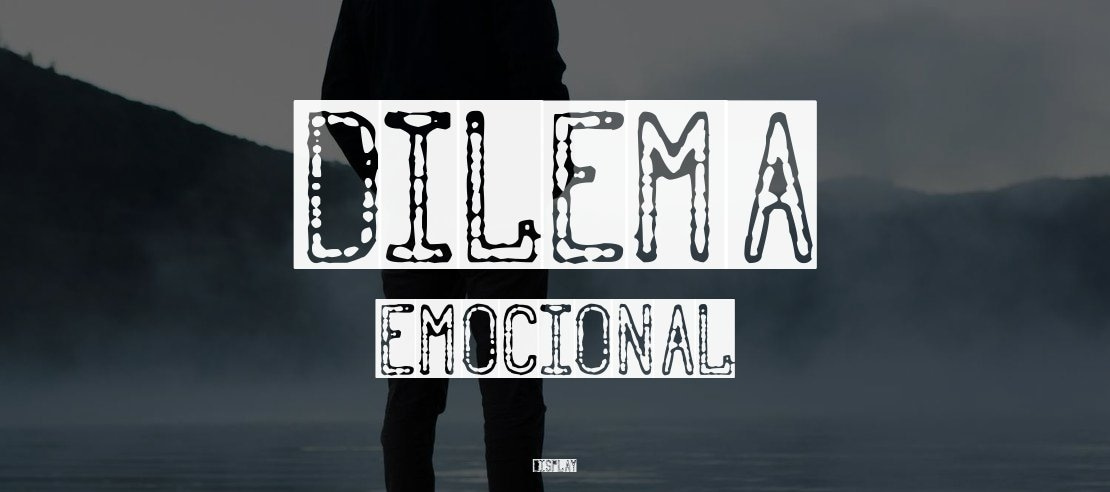 Dilema Emocional Font