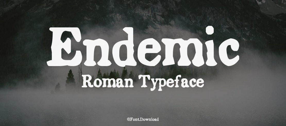 Endemic Roman Font